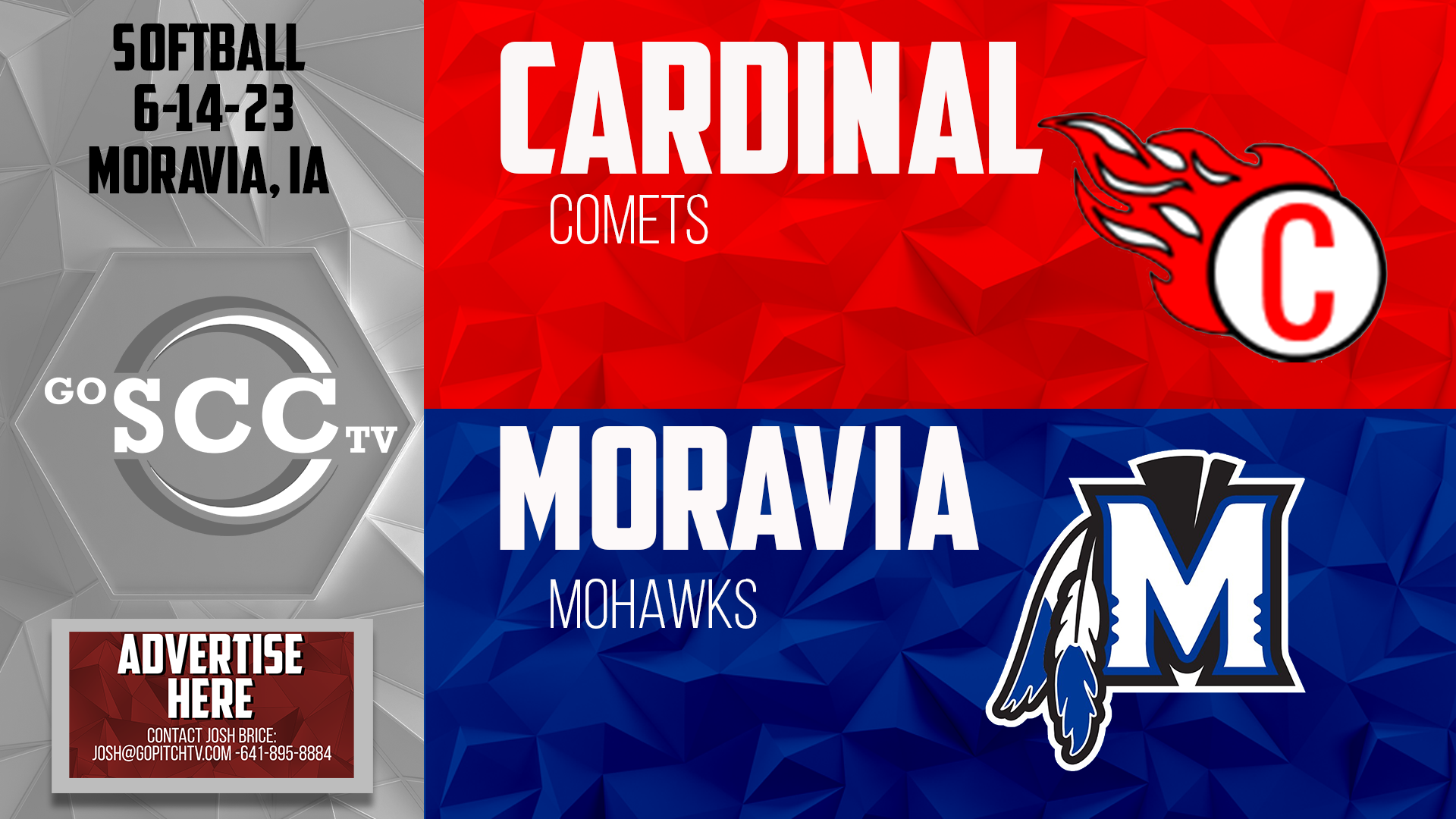 Cardinal Softball at Moravia 6-14-23