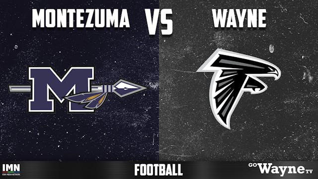 Wayne vs Montezuma Football 9-5-25
