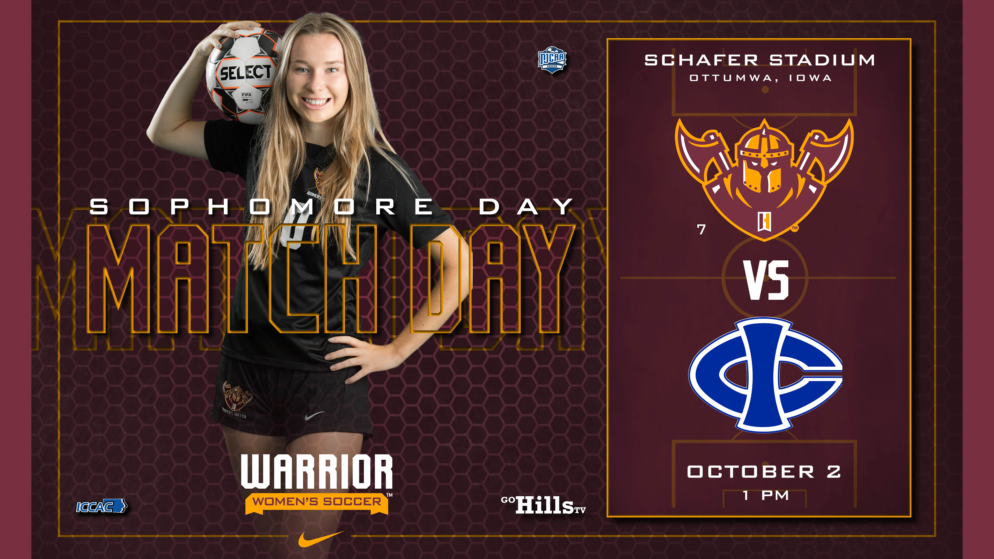 10-2-21 IHCC Women's Soccer vs Iowa Central