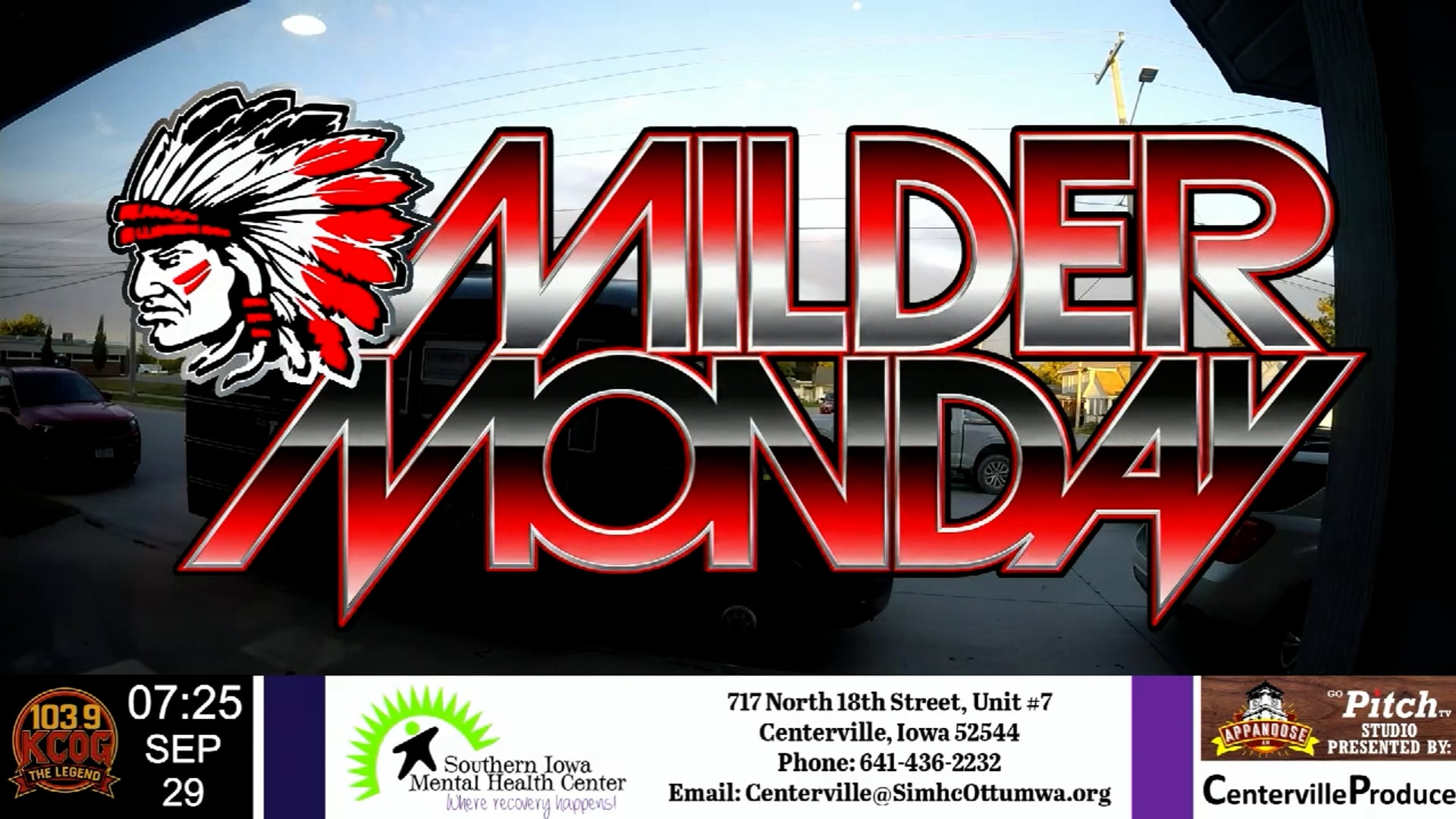 9-29-26 Milder Tuesday