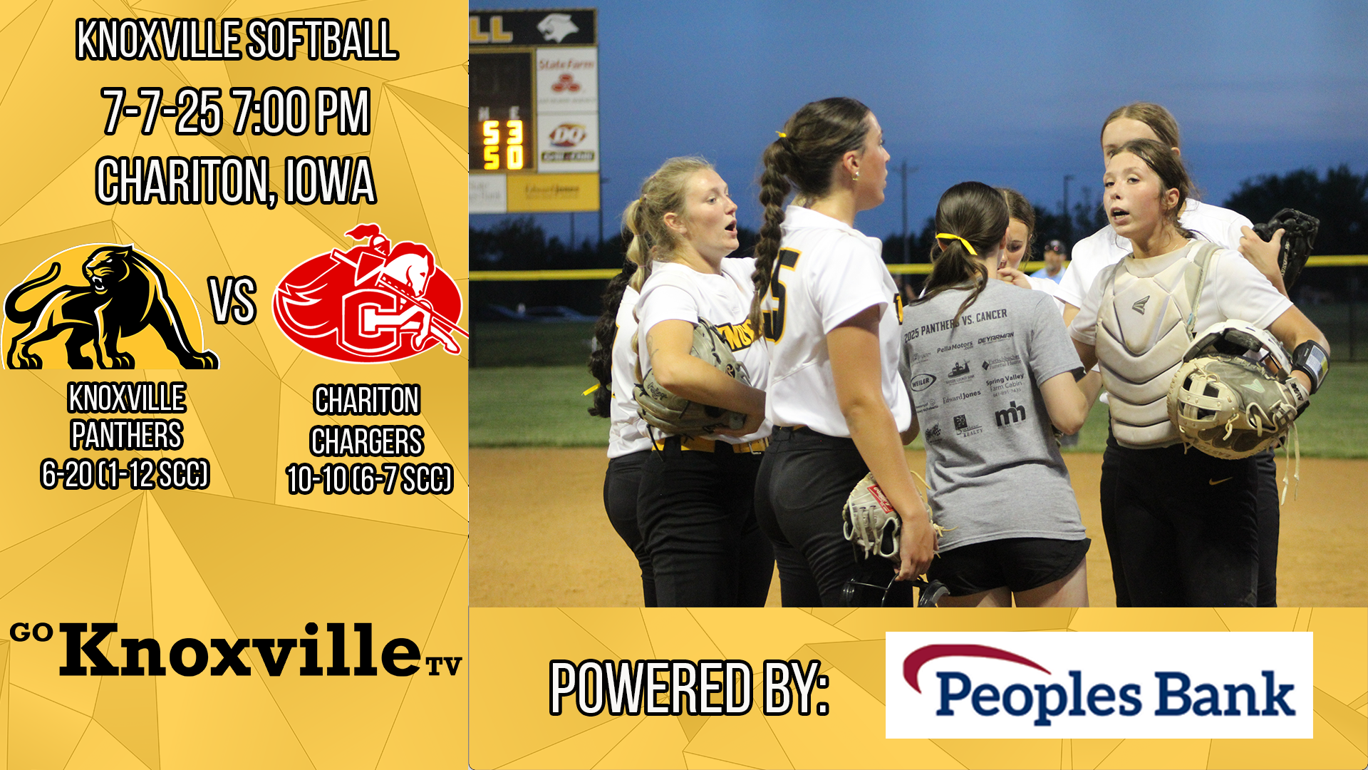 Knoxville at Chariton Softball 7-7-26