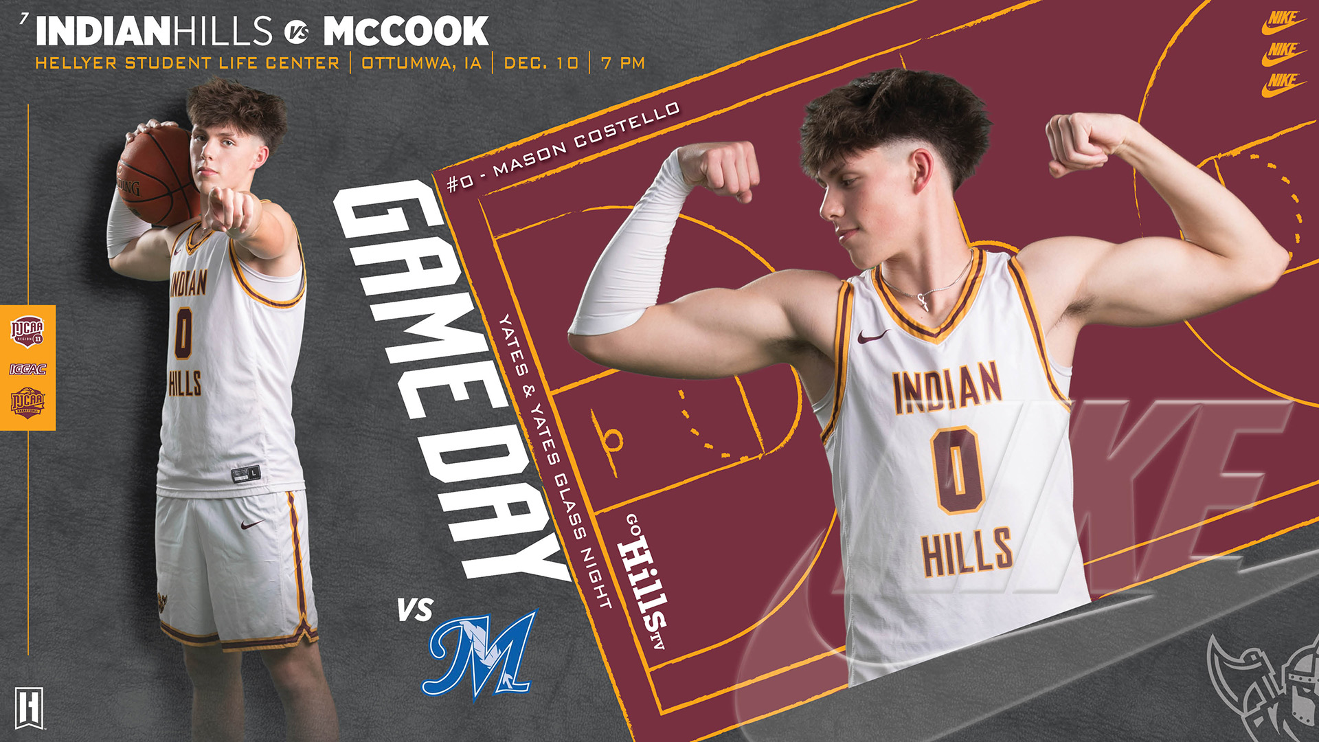 IHCC Men's Basketball vs McCook 12-10-25