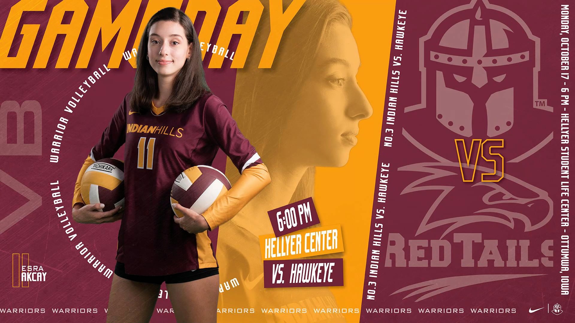 10-17-22 IHCC Volleyball vs Hawkeye