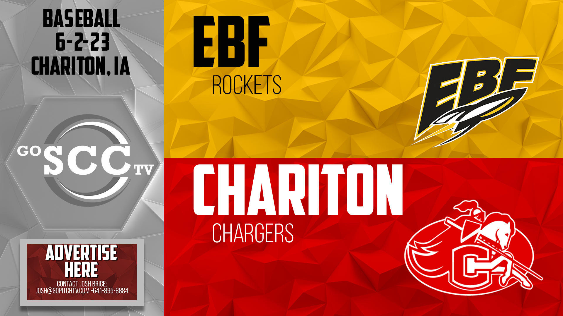 Chariton Baseball vs EBF 6-2-23