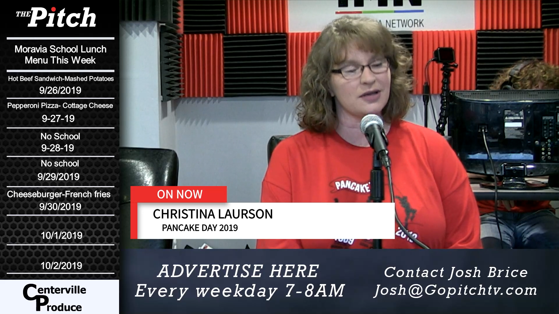 Christina Laurson on Pancake Day