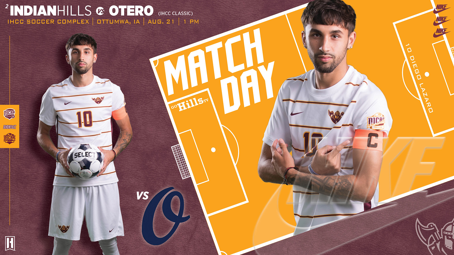 IHCC Men's Soccer vs Otero 8-21-25