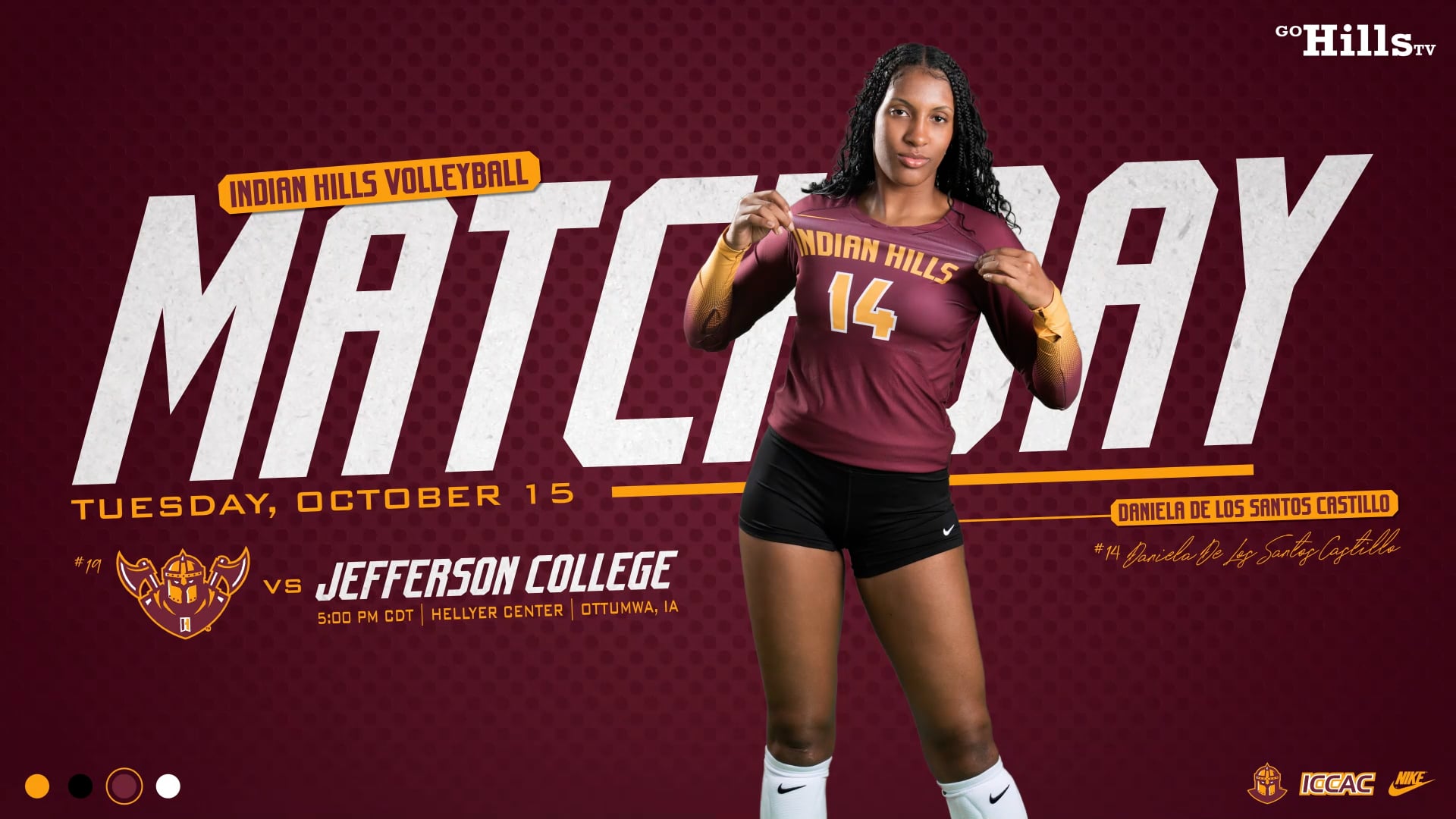 10-15-24 IHCC Volleyball vs Jefferson