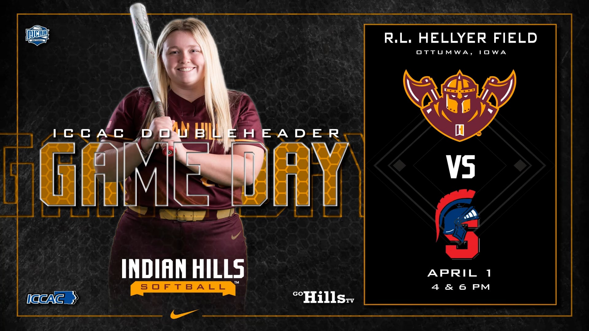 4-1-22 IHCC Softball vs Southwestern Game 1