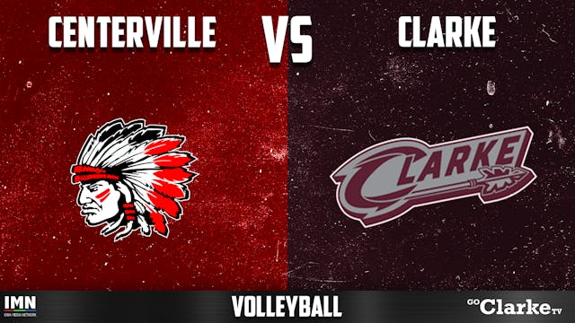 Clarke vs Centerville Volleyball 9-4-25