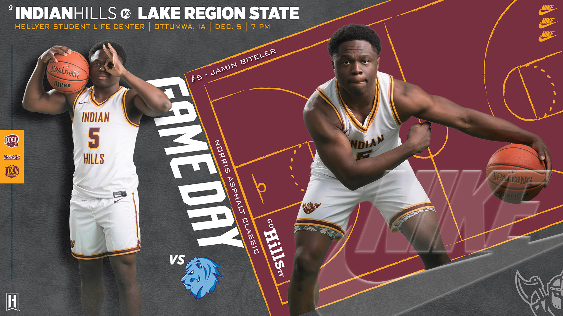 IHCC Men's Basketball vs Lake Region State 12-5-25