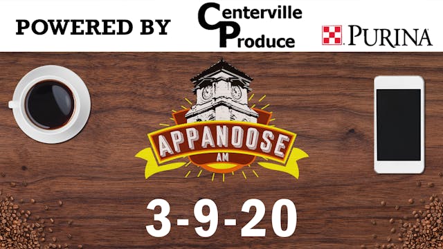 Appanoose AM 3-9-20