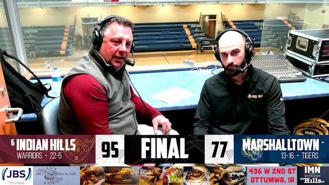 2-22-25 IHCC Men's Basketball @ Marsh...