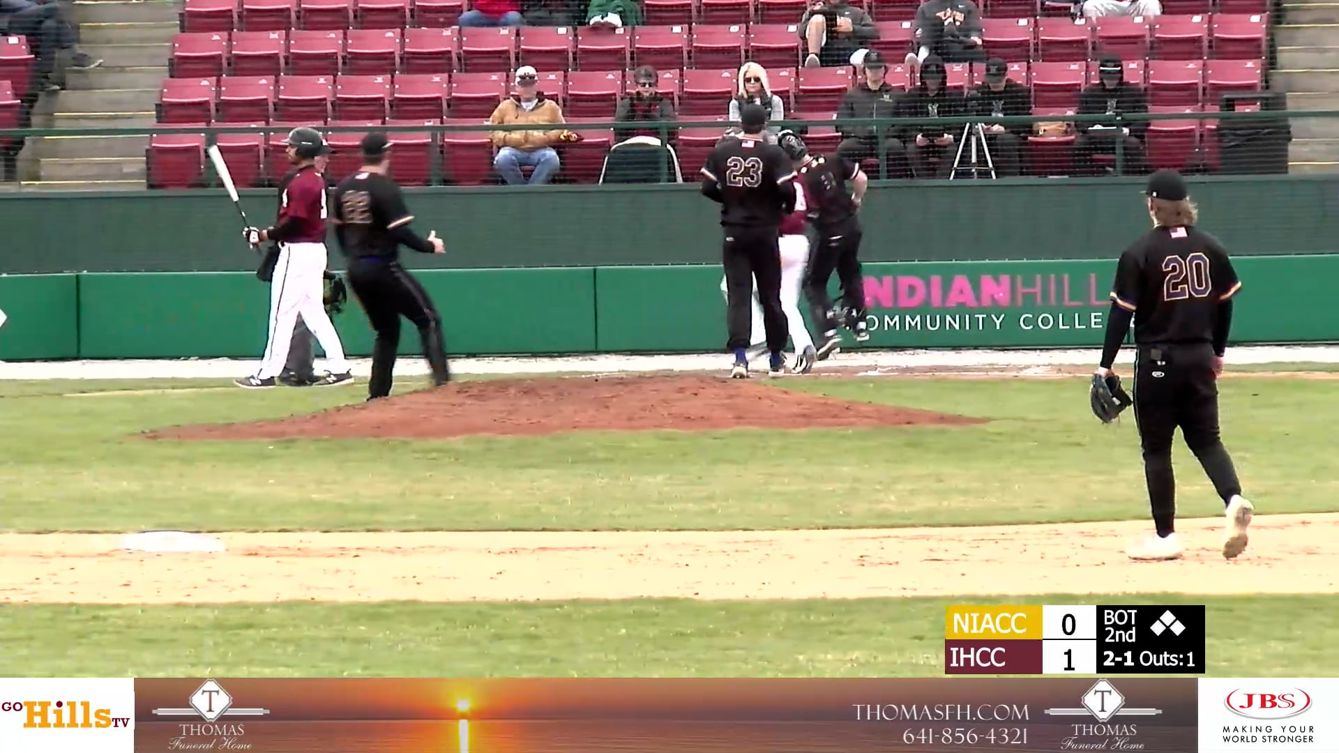 4-3-22 IHCC Baseball vs NIACC Post Game Interview