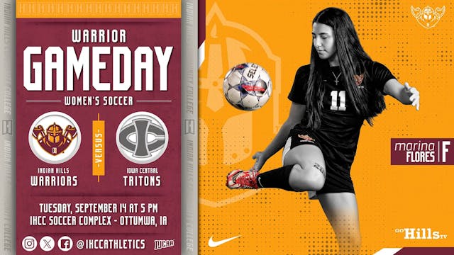 9-14-23 IHCC Women's Soccer vs Iowa C...
