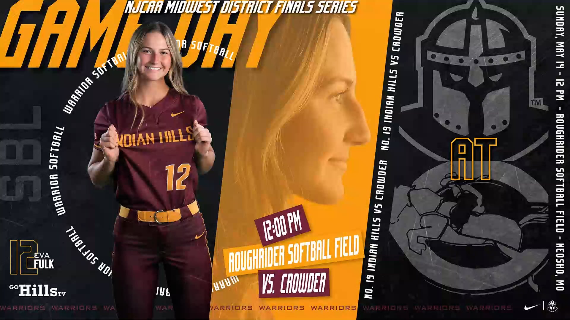 NJCAA Midwest District Tournament Championship 5-14-23 IHCC Softball vs Crowder