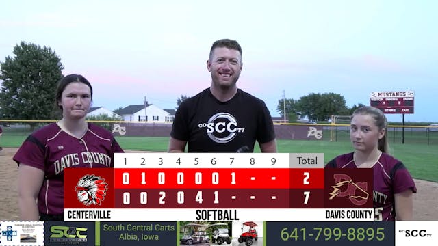 Davis County Wins 7-2 over Centerville