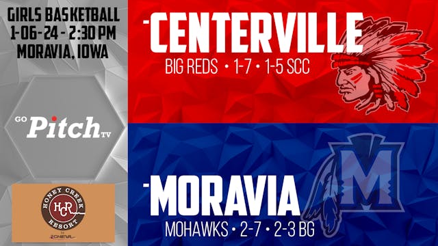 Centerville Girls Basketball @ Moravi...