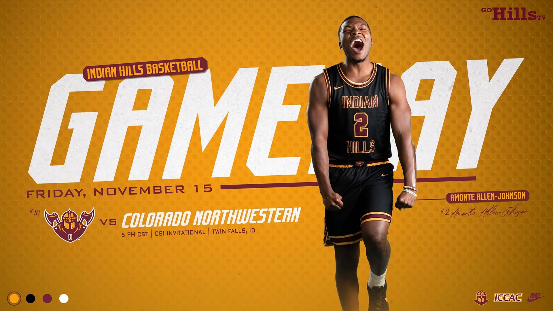 11-15-24 IHCC Men's Basketball @ Colorado Northwestern