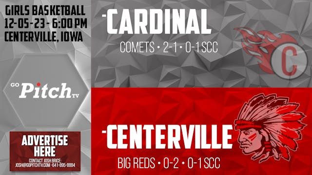 Centerville Girls Basketball vs Cardi...