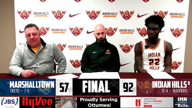 1-11-25 IHCC Men's Basketball vs Mars...