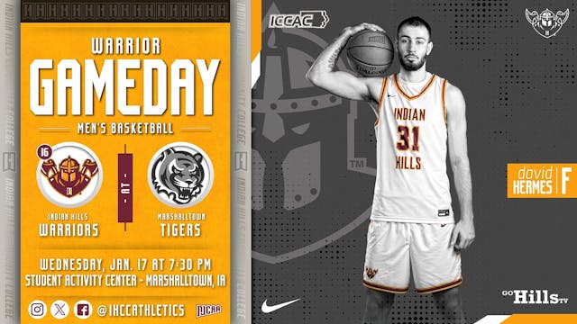 1-17-24 IHCC Men's Basketball @ Marsh...