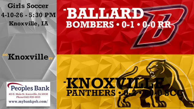 Knoxville vs Ballard Girls Soccer 4-1...