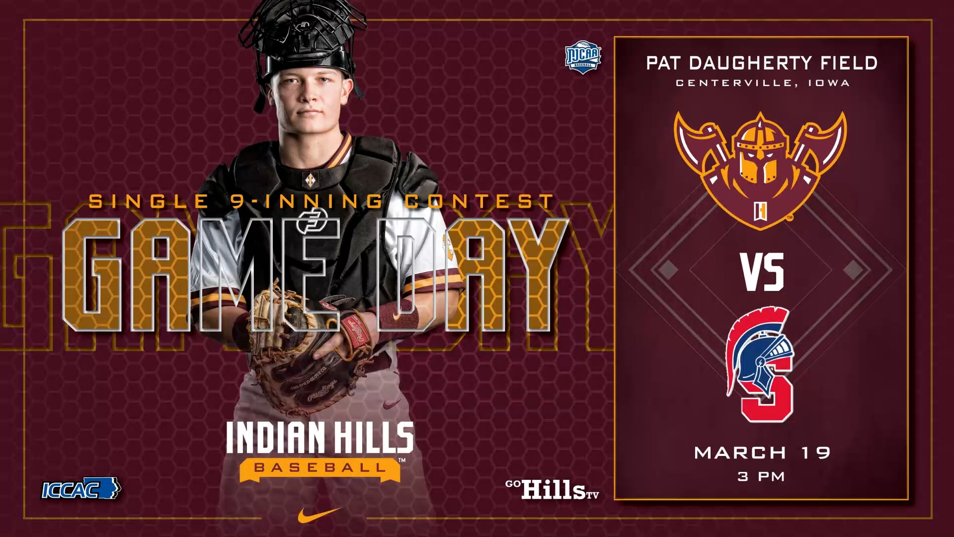 3-19-22 IHCC Baseball vs Southwestern