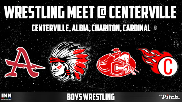 Centerville Wrestling vs Albia, Chari...