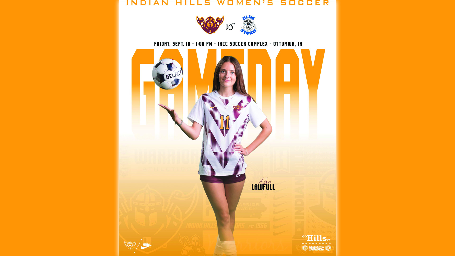 IHCC Women's Soccer vs Southwestern Illinois 9-18-26
