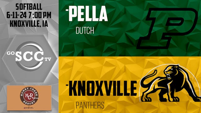 Knoxville Softball vs Pella 6-11-24