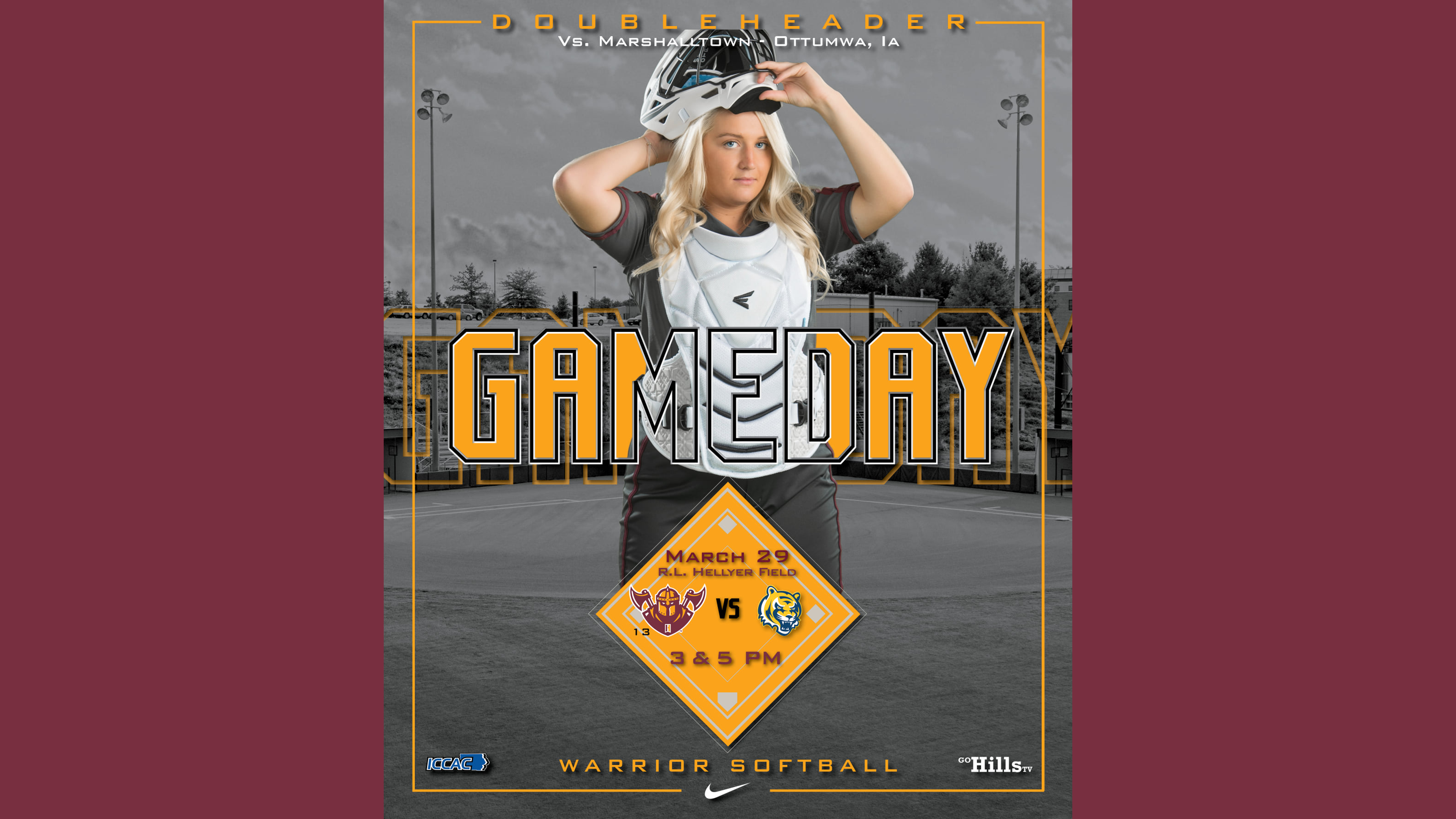 3-29-21 IHCC Softball vs Marshalltown DH