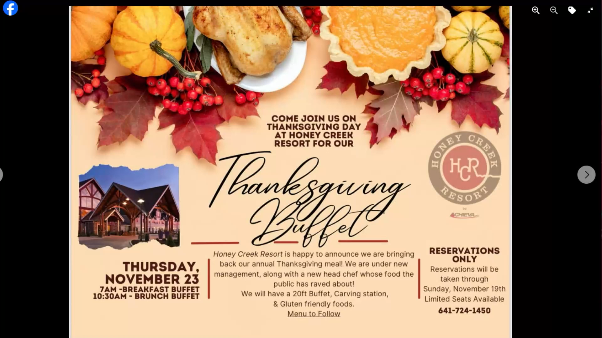 Updates regarding Honey Creek Resort