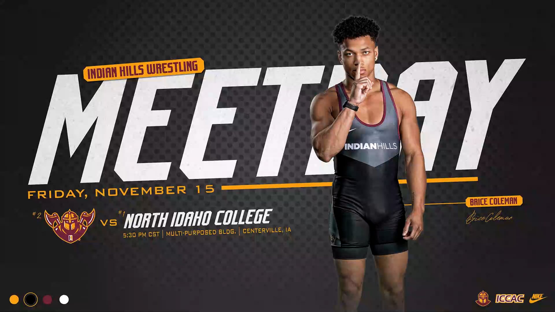 #2 IHCC vs #1 North Idaho College Mens Wrestling 11-15-24