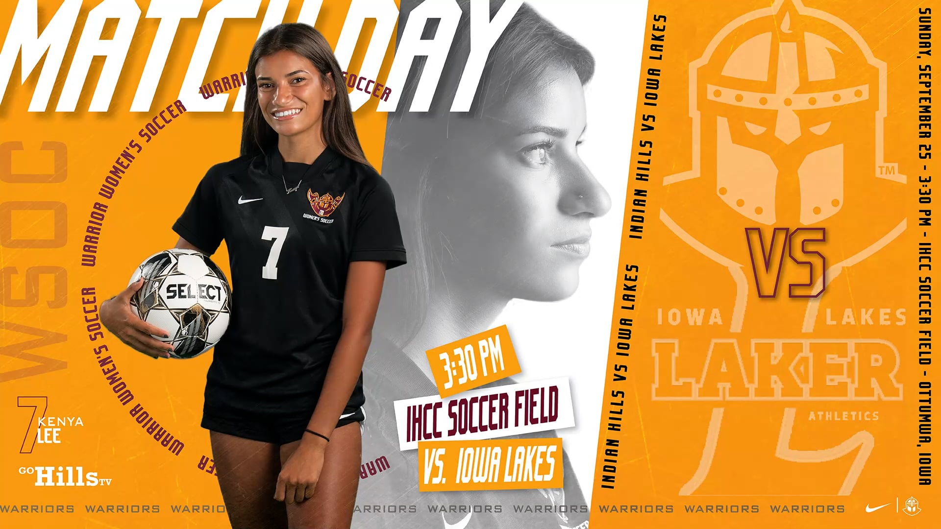 9-25-22 IHCC Women's Soccer vs Iowa Lakes