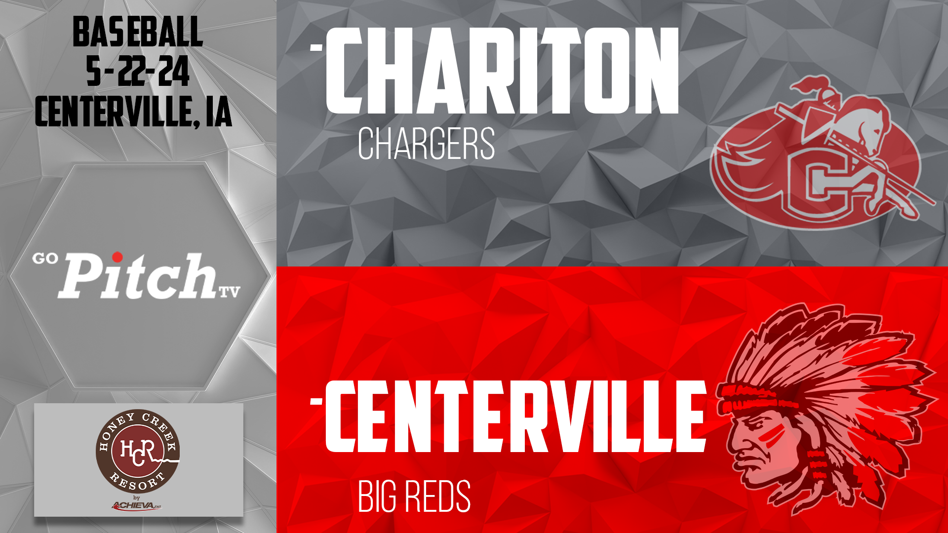 Centerville Baseball vs Chariton Game 2 - 5-22-24