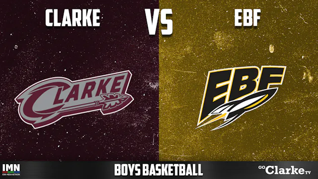Clarke @ EBF Boys Basketball 12-12-25