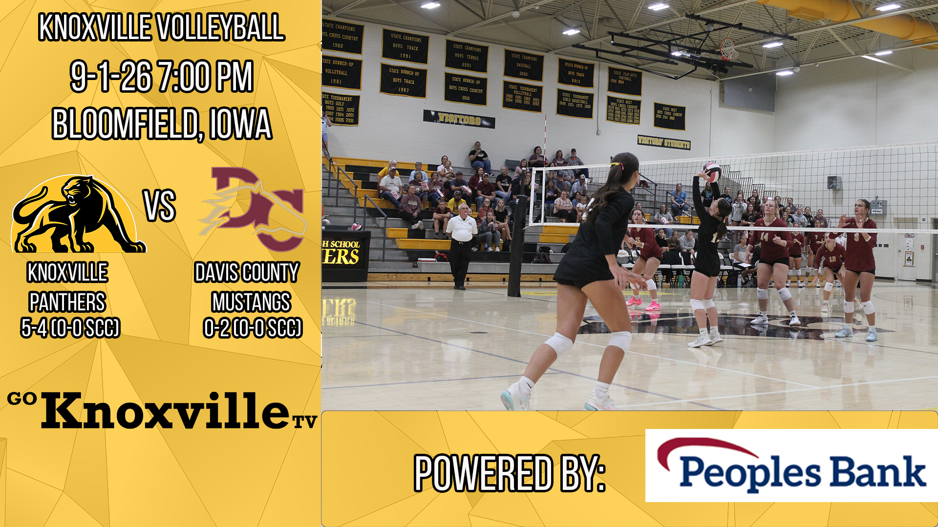 Knoxville @ Davis County Volleyball 9-1-26