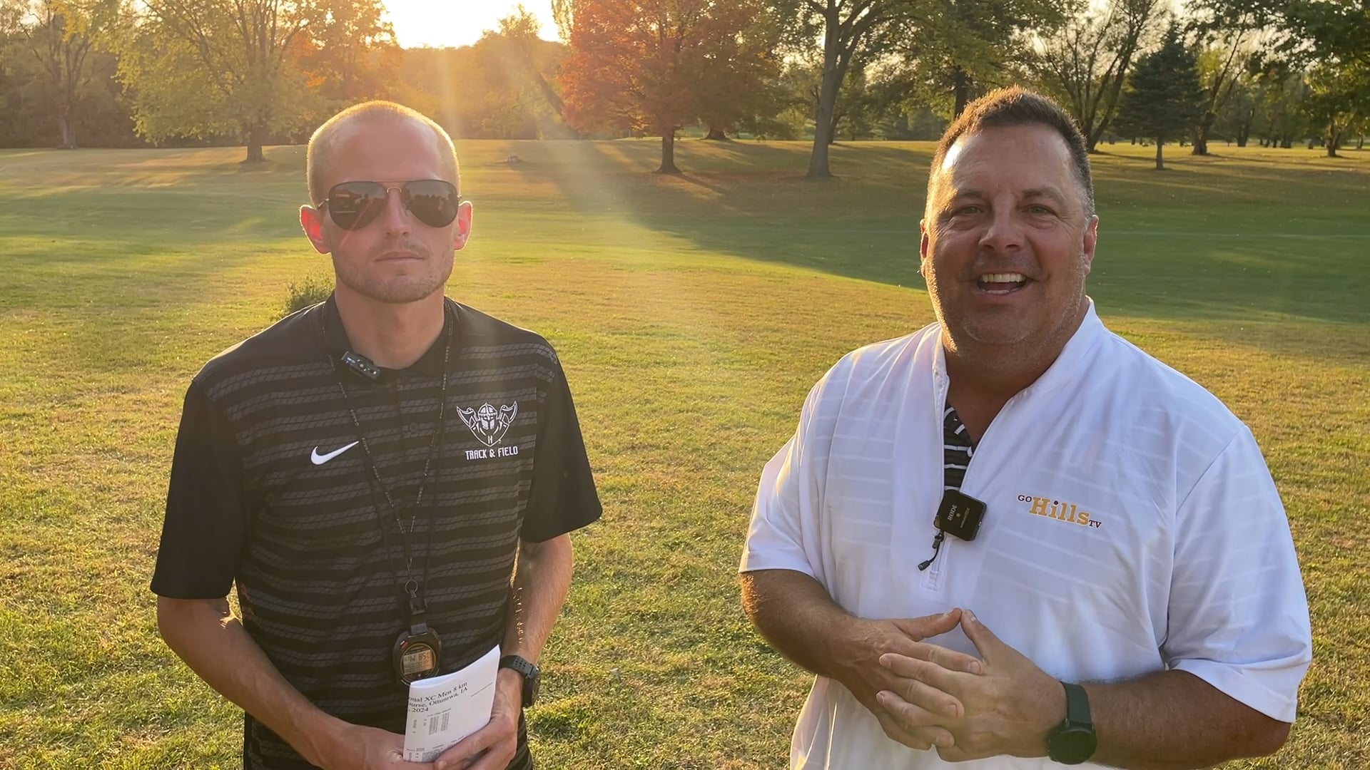 10-11-24 IHCC Cross Country Post Meet Interview with Head Coach Brent Ewing