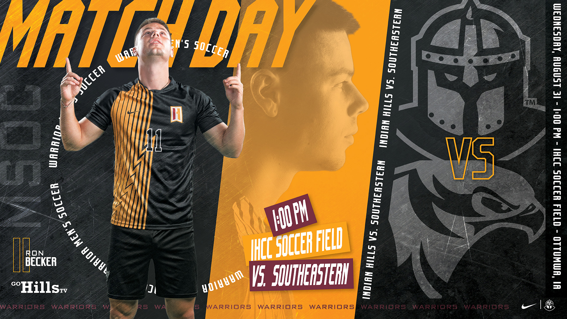 8-31-22 IHCC Men's Soccer vs Southeastern