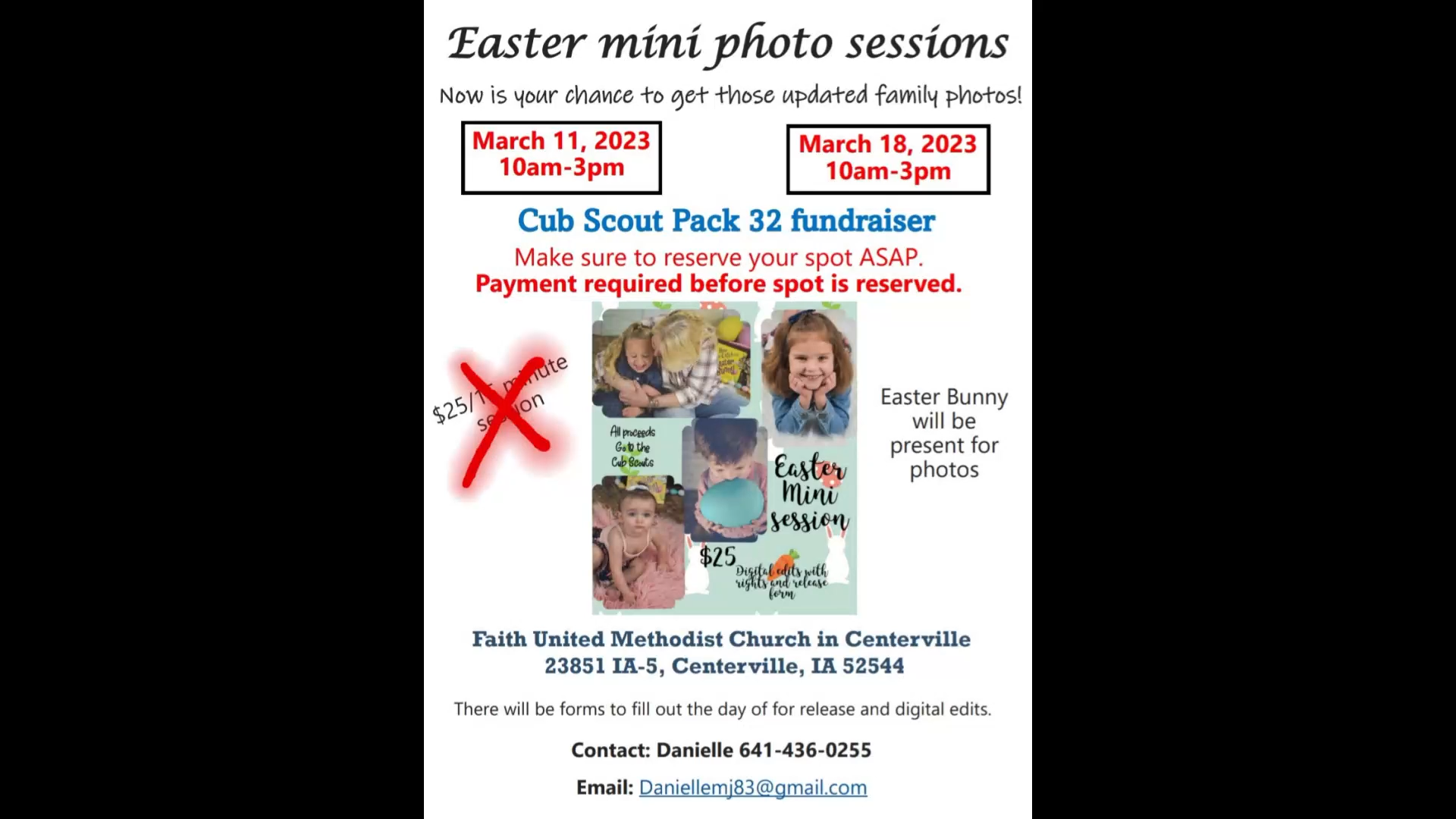 Cub Scout Pack 32 Fundraiser