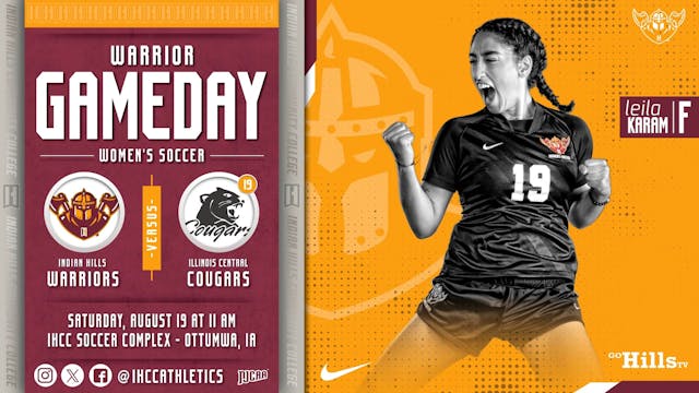 8-19-23 IHCC Women's Soccer vs #19 Il...