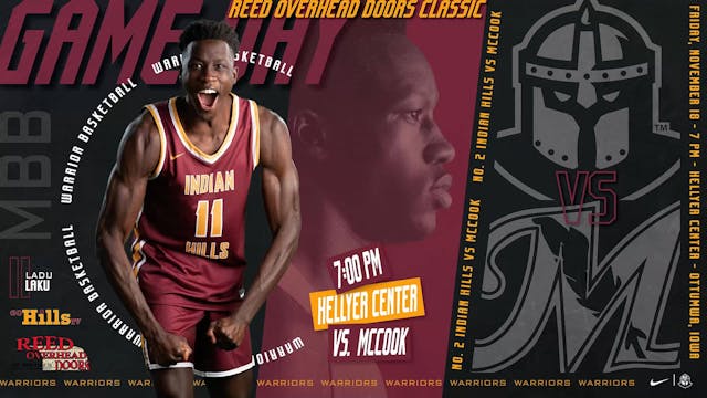 11-18-22 IHCC Men's Basketball vs McCook