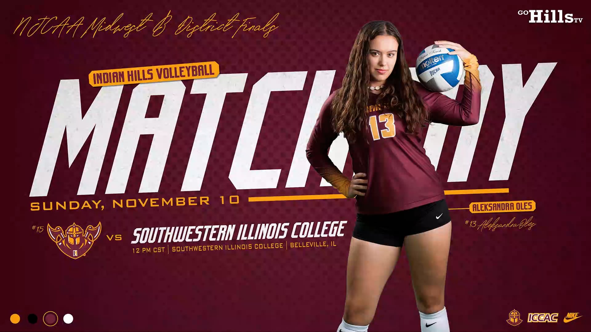 IHCC vs Southwestern Illinois - 11-10-25 NJCAA Midwest District