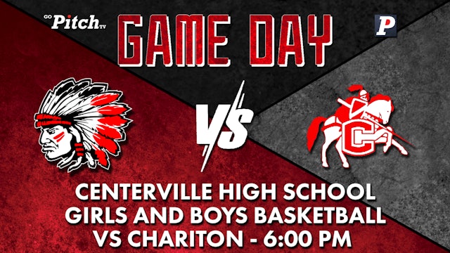 Centerville Boys Basketball vs Chariton 12-14-21