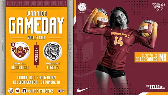 10-6-23 IHCC Volleyball vs Marshalltown