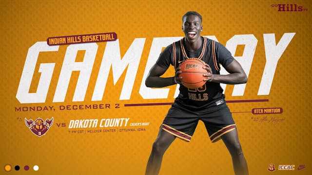 12-2-24 IHCC Men's Basketball vs Dako...