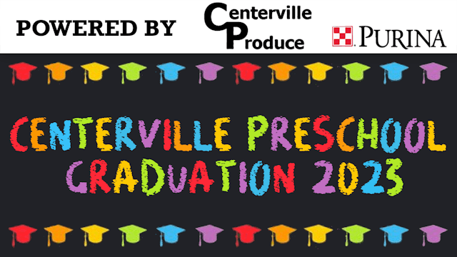 2023 Centerville Preschool Graduation
