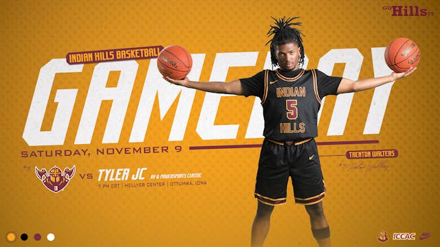 11-9-24 IHCC Men's Basketball vs Tyler