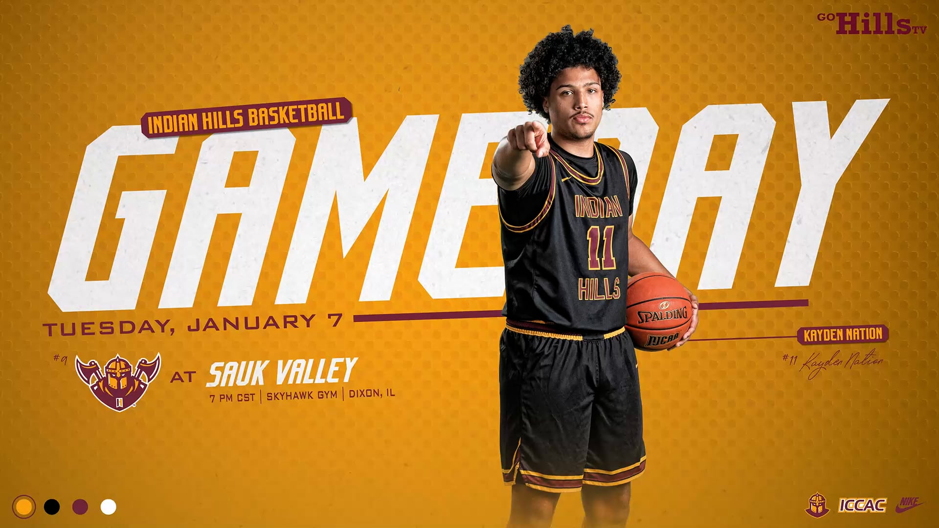 1-7-25 IHCC Men's Basketball @ Sauk Valley