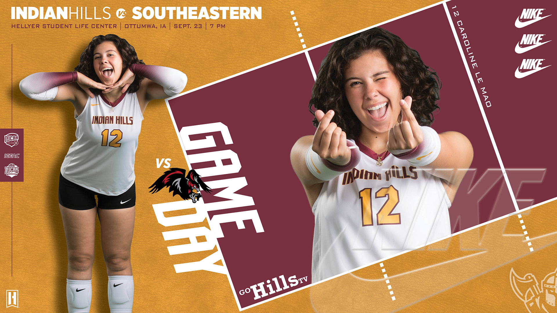 IHCC Volleyball vs Southeastern 9-23-25